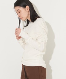 NOMINE（ノミネ）の「【前後着用可】2WAY配色メロウシャーリングロンT（Tシャツ/カットソー）」