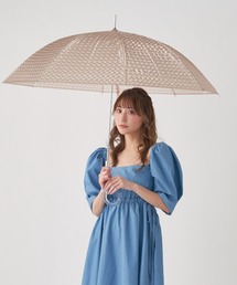 estaa（エスタ）の「長傘 雨傘 ビニール ”リフレクションアンブレラ" 3Dスクエア（長傘）」
