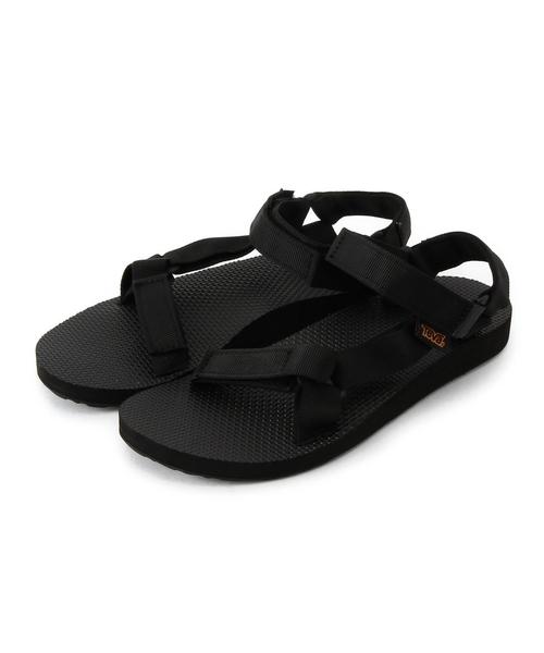Teva（テバ）の「▼ボワソンショコラ　Teva ORIGINALUNIVERSAL（サンダル・レディース・ブラック/ライトグレー・5/6/8/7）」の2枚目の写真