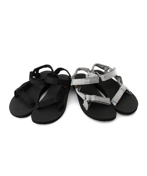 Teva（テバ）の「▼ボワソンショコラ　Teva ORIGINALUNIVERSAL（サンダル・レディース・ブラック/ライトグレー・5/6/8/7）」の8枚目の写真