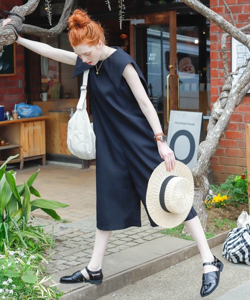 Birthday room（バースデイルーム）の「ライトシャークスキンオールインワン（つなぎ/オールインワン・レディース・ブラック・FREE）」の20枚目の写真