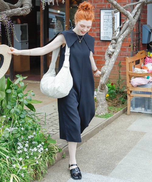 Birthday room（バースデイルーム）の「ライトシャークスキンオールインワン（つなぎ/オールインワン・レディース・ブラック・FREE）」の17枚目の写真