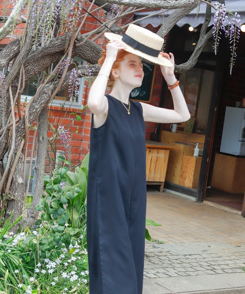 Birthday room（バースデイルーム）の「ライトシャークスキンオールインワン（つなぎ/オールインワン・レディース・ブラック・FREE）」の14枚目の写真