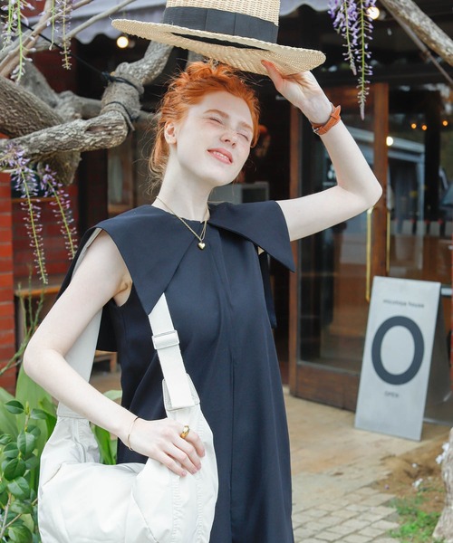 Birthday room（バースデイルーム）の「ライトシャークスキンオールインワン（つなぎ/オールインワン・レディース・ブラック・FREE）」の22枚目の写真