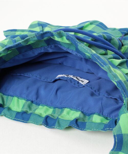RODEO CROWNS WIDE BOWL（ロデオクラウンズワイドボウル）の「ギンガムチェックフリルバッグ（ショルダーバッグ・レディース・グリーン系その他/パープル系その他/レッド系その他・FREE）」の22枚目の写真