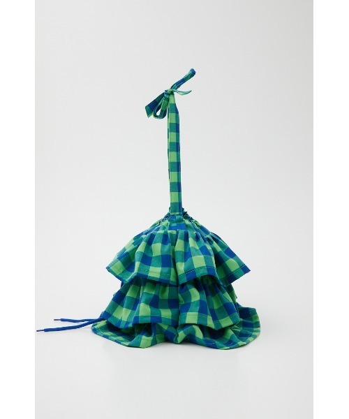 RODEO CROWNS WIDE BOWL（ロデオクラウンズワイドボウル）の「ギンガムチェックフリルバッグ（ショルダーバッグ・レディース・グリーン系その他/パープル系その他/レッド系その他・FREE）」の5枚目の写真