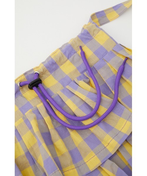 RODEO CROWNS WIDE BOWL（ロデオクラウンズワイドボウル）の「ギンガムチェックフリルバッグ（ショルダーバッグ・レディース・グリーン系その他/パープル系その他/レッド系その他・FREE）」の10枚目の写真