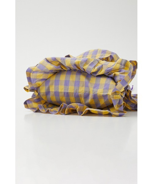 RODEO CROWNS WIDE BOWL（ロデオクラウンズワイドボウル）の「ギンガムチェックフリルバッグ（ショルダーバッグ・レディース・グリーン系その他/パープル系その他/レッド系その他・FREE）」の14枚目の写真