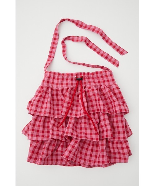 RODEO CROWNS WIDE BOWL（ロデオクラウンズワイドボウル）の「ギンガムチェックフリルバッグ（ショルダーバッグ・レディース・グリーン系その他/パープル系その他/レッド系その他・FREE）」の15枚目の写真