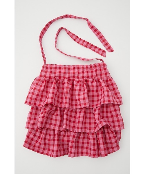 RODEO CROWNS WIDE BOWL（ロデオクラウンズワイドボウル）の「ギンガムチェックフリルバッグ（ショルダーバッグ・レディース・グリーン系その他/パープル系その他/レッド系その他・FREE）」の18枚目の写真