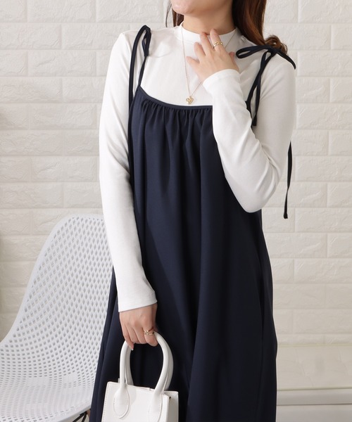 セール】モックネック長袖プルオーバー（Tシャツ/カットソー）｜Lace