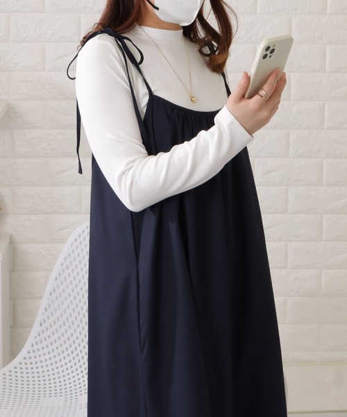 セール】モックネック長袖プルオーバー（Tシャツ/カットソー）｜Lace