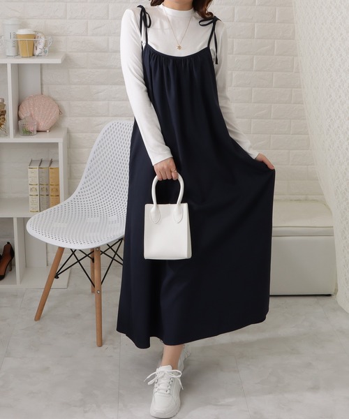 Lace Ladies（レースレディース）の「モックネック長袖プルオーバー（Tシャツ/カットソー・レディース・グレー/ブラック/アイボリー/ブラウン/ホワイト・XL/M）」の21枚目の写真