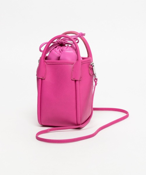Andemiu（アンデミュウ）の「ヴァーティカルミニＢＡＧ187496（ショルダーバッグ・レディース・グリーン/ブラック/ピンク・FREE）」の20枚目の写真