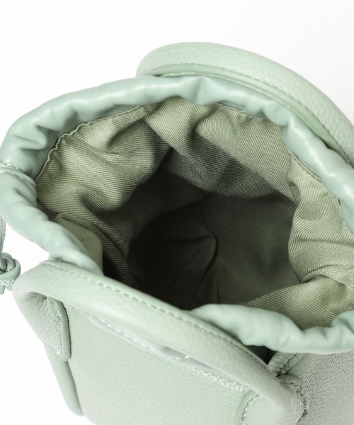 Andemiu（アンデミュウ）の「ヴァーティカルミニＢＡＧ187496（ショルダーバッグ・レディース・グリーン/ブラック/ピンク・FREE）」の22枚目の写真