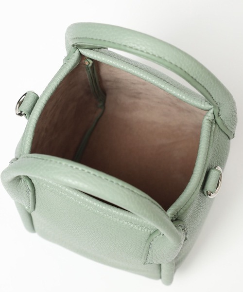 Andemiu（アンデミュウ）の「ヴァーティカルミニＢＡＧ187496（ショルダーバッグ・レディース・グリーン/ブラック/ピンク・FREE）」の18枚目の写真