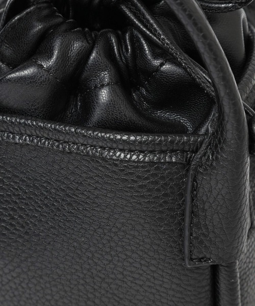 Andemiu（アンデミュウ）の「ヴァーティカルミニＢＡＧ187496（ショルダーバッグ・レディース・グリーン/ブラック/ピンク・FREE）」の19枚目の写真