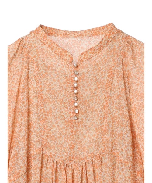 AMERICAN HOLIC（アメリカンホリック）の「シフォン楊柳ギャザーワンピース【インナーSET】（ワンピース・レディース・ブラック系その他/ネイビー系4/その他14・FREE）」の16枚目の写真