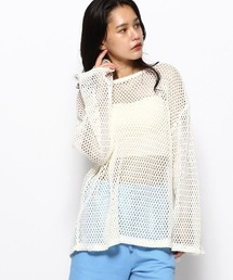 【MODE】メッシュニットプルオーバー