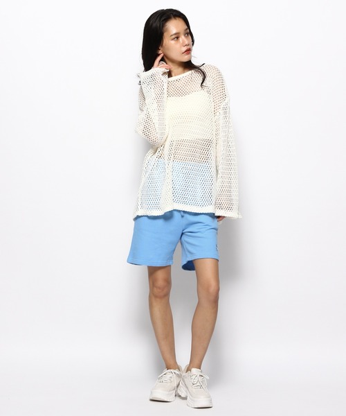 FOREVER 21（フォーエバー トゥエンティーワン）の「【MODE】メッシュニットプルオーバー（ニット/セーター・レディース・ブラック/ホワイト/オレンジ・FREE）」の22枚目の写真