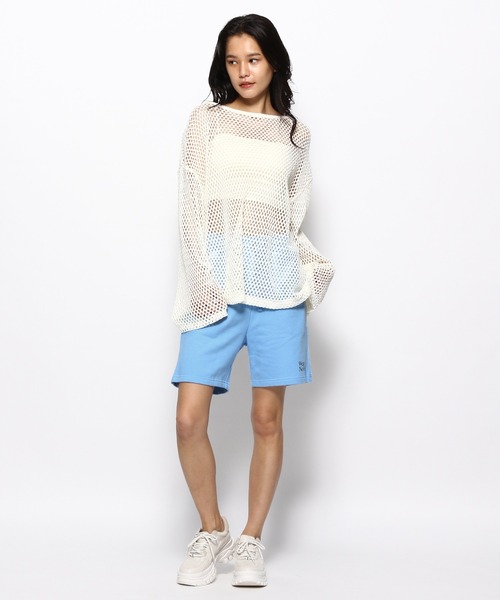 FOREVER 21（フォーエバー トゥエンティーワン）の「【MODE】メッシュニットプルオーバー（ニット/セーター・レディース・ブラック/ホワイト/オレンジ・FREE）」の21枚目の写真