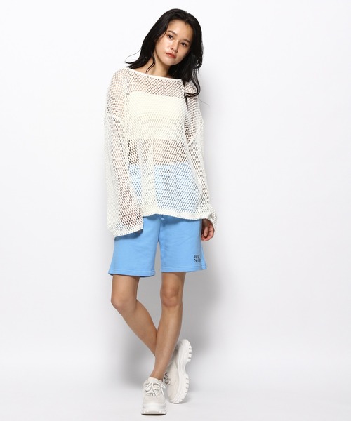 FOREVER 21（フォーエバー トゥエンティーワン）の「【MODE】メッシュニットプルオーバー（ニット/セーター・レディース・ブラック/ホワイト/オレンジ・FREE）」の20枚目の写真