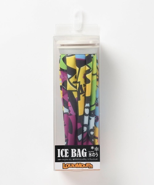 Loudmouth（ラウドマウス）の「Loudmouth/ラウドマウス ゴルフグッズ アイシング 熱中症対策 総柄 氷のう アイスバッグ（ゴルフグッズ・メンズ・その他2/その他1/ブラック・FREE）」の13枚目の写真