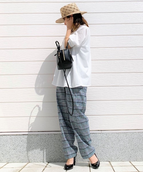 Q（キュー）の「シルケットギャザーカットブラウス（シャツ/ブラウス・レディース・アイボリー/ミント/グレイッシュベージュ/ベビーピンク・MEDIUM）」の19枚目の写真