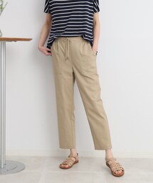 SHOO・LA・RUE | 【さらりとした穿き心地】麻レーヨン ベイカーパンツ(その他パンツ)