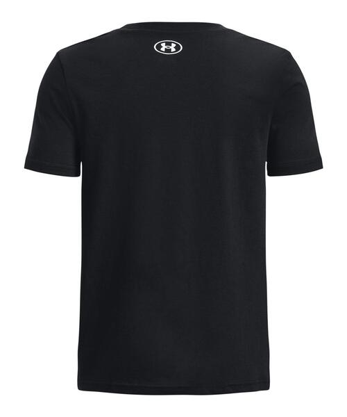 UNDER ARMOUR(アンダーアーマー)の「UAショートスリーブTシャツ 〈ボックスロゴカモ〉(トレーニング/KIDS)(Tシャツ/カットソー・キッズ・ブラック・130cm/140cm/150cm/160cm)」の2枚目の写真