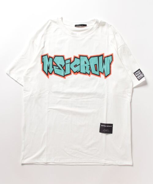 B.I.D.(ビーアイディー)の「【Bz】 プリントTシャツ(Tシャツ/カットソー・レディース・ブラック/ホワイト・FREE)」の2枚目の写真