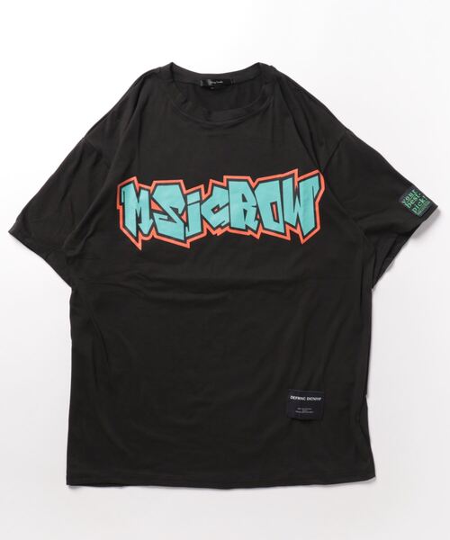 B.I.D.(ビーアイディー)の「【Bz】 プリントTシャツ(Tシャツ/カットソー・レディース・ブラック/ホワイト・FREE)」の1枚目の写真