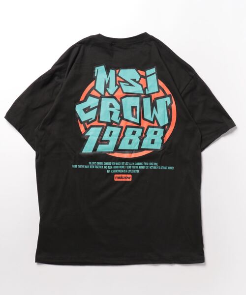 B.I.D.(ビーアイディー)の「【Bz】 プリントTシャツ(Tシャツ/カットソー・レディース・ブラック/ホワイト・FREE)」の3枚目の写真