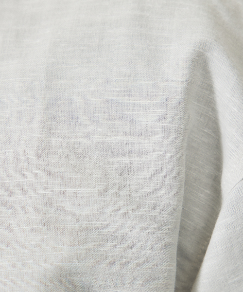 ABAHOUSE GRAY(アバハウスグレイ)の「【ナチュラルリネン】イタリアンカラー シャツ(シャツ/ブラウス・メンズ・スミクロ/グレイッシュベージュ/ブルー/グリーン/ホワイト・46/48/50)」の17枚目の写真