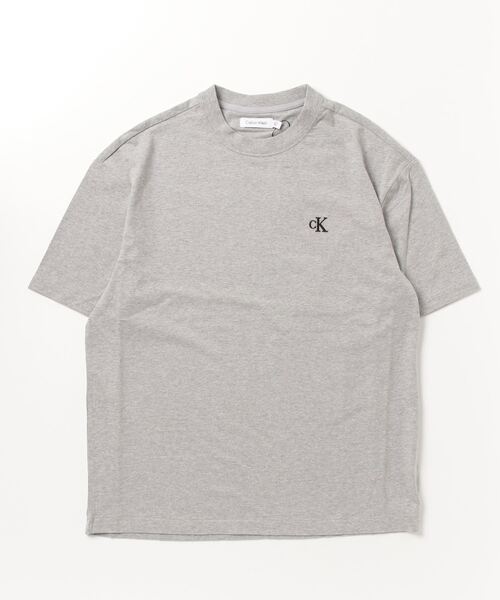 Calvin Klein Jeans(カルヴァンクラインジーンズ)の「Calvin Klein Jeans カルバンクライン ジーンズ SS RELAXED FIT MONOGRAM TEEARCHIVE 半袖クルーネックTシャツ(Tシャツ/カットソー・メンズ・ブラック/グレー・XL/S/L/M)」の2枚目の写真