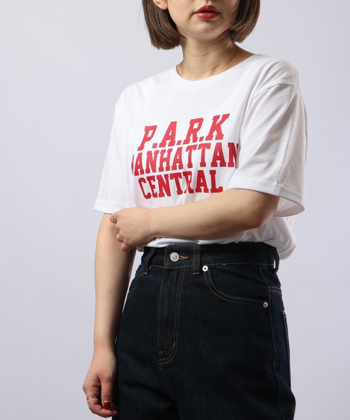 FUNALIVE（ファンアライブ）の「ロゴプリント半袖Tシャツ（Tシャツ/カットソー・メンズ・ホワイト/ブルー系1/ブラック系2/グリーン系/ブルー系/ホワイト系2/ブラック系/ホワイト系/ホワイト系1/ライトブラック/アッシュ/杢グレー/グレー系その他/ミント/ブラック系その他/ブルー/グリーン/イエロー/インディゴブルー/ピンク/ターコイズブルー/ブラック/レッド/アッシュグレー・LL/M/L）」の3枚目の写真