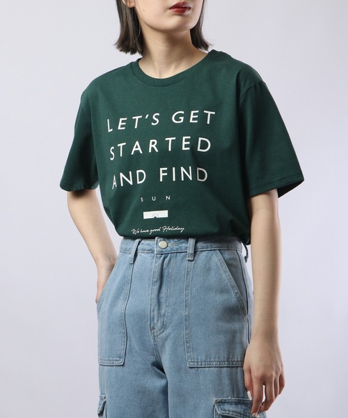 FUNALIVE（ファンアライブ）の「ロゴプリント半袖Tシャツ（Tシャツ/カットソー・メンズ・ホワイト/ブルー系1/ブラック系2/グリーン系/ブルー系/ホワイト系2/ブラック系/ホワイト系/ホワイト系1/ライトブラック/アッシュ/杢グレー/グレー系その他/ミント/ブラック系その他/ブルー/グリーン/イエロー/インディゴブルー/ピンク/ターコイズブルー/ブラック/レッド/アッシュグレー・LL/M/L）」の17枚目の写真