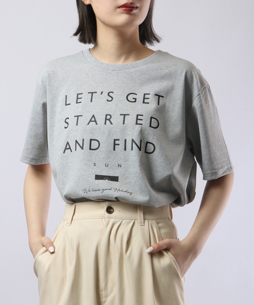 FUNALIVE（ファンアライブ）の「ロゴプリント半袖Tシャツ（Tシャツ/カットソー・メンズ・ホワイト/ブルー系1/ブラック系2/グリーン系/ブルー系/ホワイト系2/ブラック系/ホワイト系/ホワイト系1/ライトブラック/アッシュ/杢グレー/グレー系その他/ミント/ブラック系その他/ブルー/グリーン/イエロー/インディゴブルー/ピンク/ターコイズブルー/ブラック/レッド/アッシュグレー・LL/M/L）」の13枚目の写真