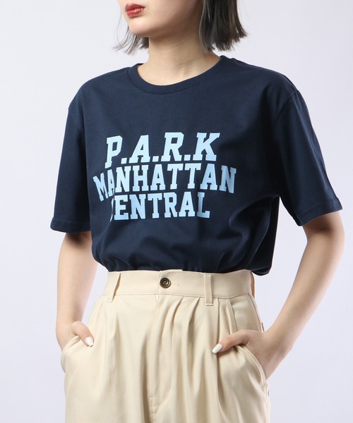 FUNALIVE（ファンアライブ）の「ロゴプリント半袖Tシャツ（Tシャツ/カットソー・メンズ・ホワイト/ブルー系1/ブラック系2/グリーン系/ブルー系/ホワイト系2/ブラック系/ホワイト系/ホワイト系1/ライトブラック/アッシュ/杢グレー/グレー系その他/ミント/ブラック系その他/ブルー/グリーン/イエロー/インディゴブルー/ピンク/ターコイズブルー/ブラック/レッド/アッシュグレー・LL/M/L）」の19枚目の写真