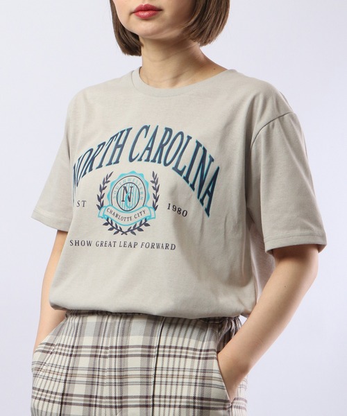 FUNALIVE（ファンアライブ）の「ロゴプリント半袖Tシャツ（Tシャツ/カットソー・メンズ・ホワイト/ブルー系1/ブラック系2/グリーン系/ブルー系/ホワイト系2/ブラック系/ホワイト系/ホワイト系1/ライトブラック/アッシュ/杢グレー/グレー系その他/ミント/ブラック系その他/ブルー/グリーン/イエロー/インディゴブルー/ピンク/ターコイズブルー/ブラック/レッド/アッシュグレー・LL/M/L）」の14枚目の写真