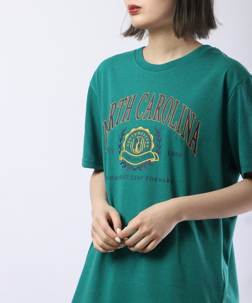 FUNALIVE（ファンアライブ）の「ロゴプリント半袖Tシャツ（Tシャツ/カットソー・メンズ・ホワイト/ブルー系1/ブラック系2/グリーン系/ブルー系/ホワイト系2/ブラック系/ホワイト系/ホワイト系1/ライトブラック/アッシュ/杢グレー/グレー系その他/ミント/ブラック系その他/ブルー/グリーン/イエロー/インディゴブルー/ピンク/ターコイズブルー/ブラック/レッド/アッシュグレー・LL/M/L）」の16枚目の写真