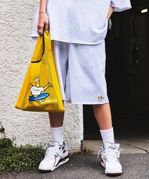 ADPOSION | （What it isNt）ART BY MARKGONZALES / SAUVENIR コラボ ミニ裏毛 ウエストリブショートパンツ(その他パンツ)