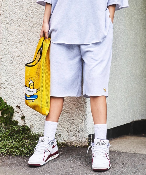 ADPOSION（アドポーション）の「（What it isNt）ART BY MARKGONZALES / SAUVENIR コラボ ミニ裏毛 ウエストリブショートパンツ（その他パンツ・レディース・ブラック/グレー/ホワイト・MEDIUM/X-LARGE/LARGE）」の10枚目の写真