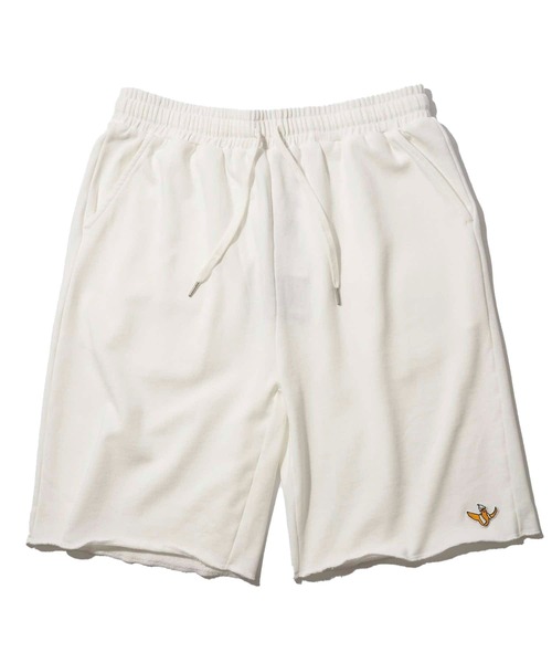 ADPOSION（アドポーション）の「（What it isNt）ART BY MARKGONZALES / SAUVENIR コラボ ミニ裏毛 ウエストリブショートパンツ（その他パンツ・レディース・ブラック/グレー/ホワイト・MEDIUM/X-LARGE/LARGE）」の8枚目の写真