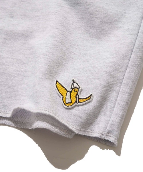 ADPOSION（アドポーション）の「（What it isNt）ART BY MARKGONZALES / SAUVENIR コラボ ミニ裏毛 ウエストリブショートパンツ（その他パンツ・レディース・ブラック/グレー/ホワイト・MEDIUM/X-LARGE/LARGE）」の9枚目の写真