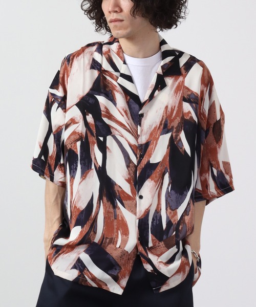 revertical(リバーティカル)の「ReverticaL 総柄BIGシルエットオープンカラーシャツ(シャツ/ブラウス・メンズ・ブラック/ベージュ/ブルー系その他/グリーン/パープル系その他・M/L)」の17枚目の写真