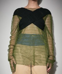 leinwande（ラインヴァンド）の「Mixed Race Crossed Top