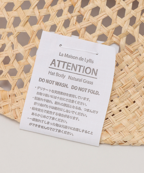 IENA（イエナ）の「【La Maison de Lyllis/ラメゾンドリリス】MIM HAT（ハット・レディース・ベージュ系その他・FREE）」の10枚目の写真