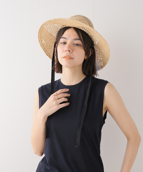 IENA（イエナ）の「【La Maison de Lyllis/ラメゾンドリリス】MIM HAT（ハット・レディース・ベージュ系その他・FREE）」の15枚目の写真