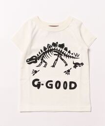 P.FIELD（ピーフィールド）の「P.FIELD/ピーフィールド　【日本製】恐竜プリントTシャツ（Tシャツ/カットソー）」